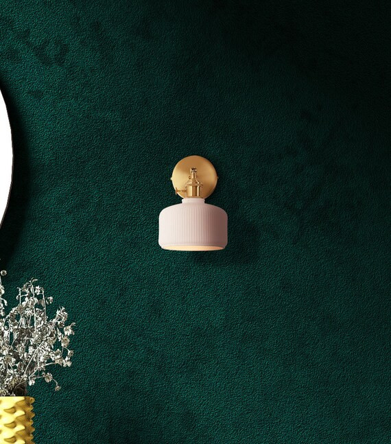 Wall Ceramic Light Wall Sconce Lighting Fixture Home Decor | Etsy | Etsy (US)