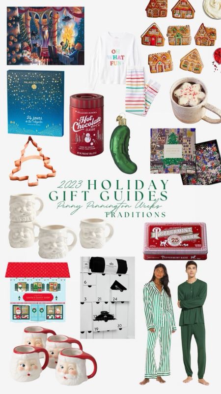 CHRISTMAS TRADITIONS: 2023 Holiday Gift Guide

Today I’m sharing some of our family’s Christmas traditions and the accompanying gift guide. 

You’ll find pjs and puzzles for the family, advent calendars to start your Christmas countdown, cookie cutters for sugar cookies, everything you need for hot cocoa and MORE!

Happy Holidays!
Penny

#LTKHoliday #LTKVideo #LTKSeasonal