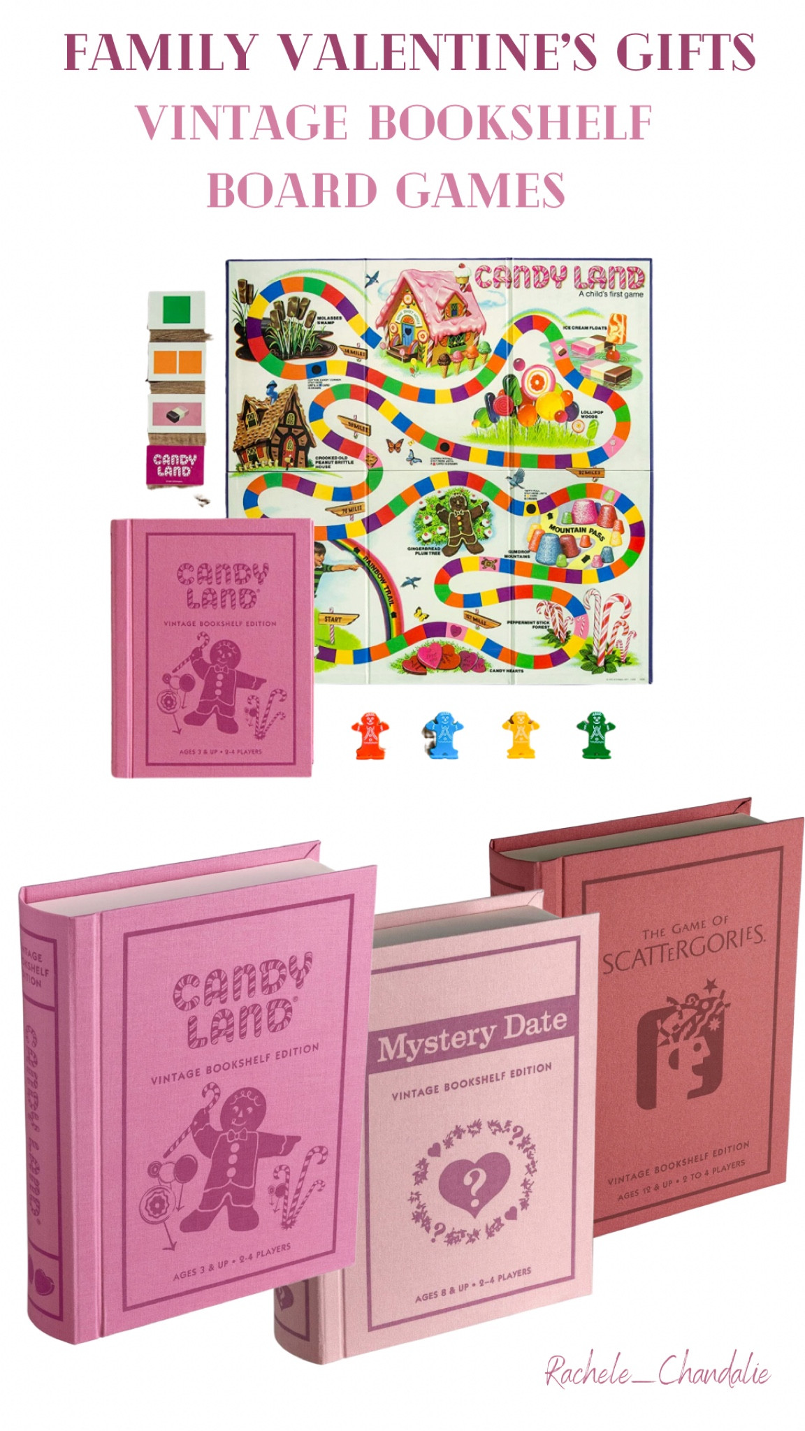 Game Company Vintage Bookshelf Board Games, Valentine's Day Gift for the whole family. 💖

#LTKhome #LTKGiftGuide #LTKfamily