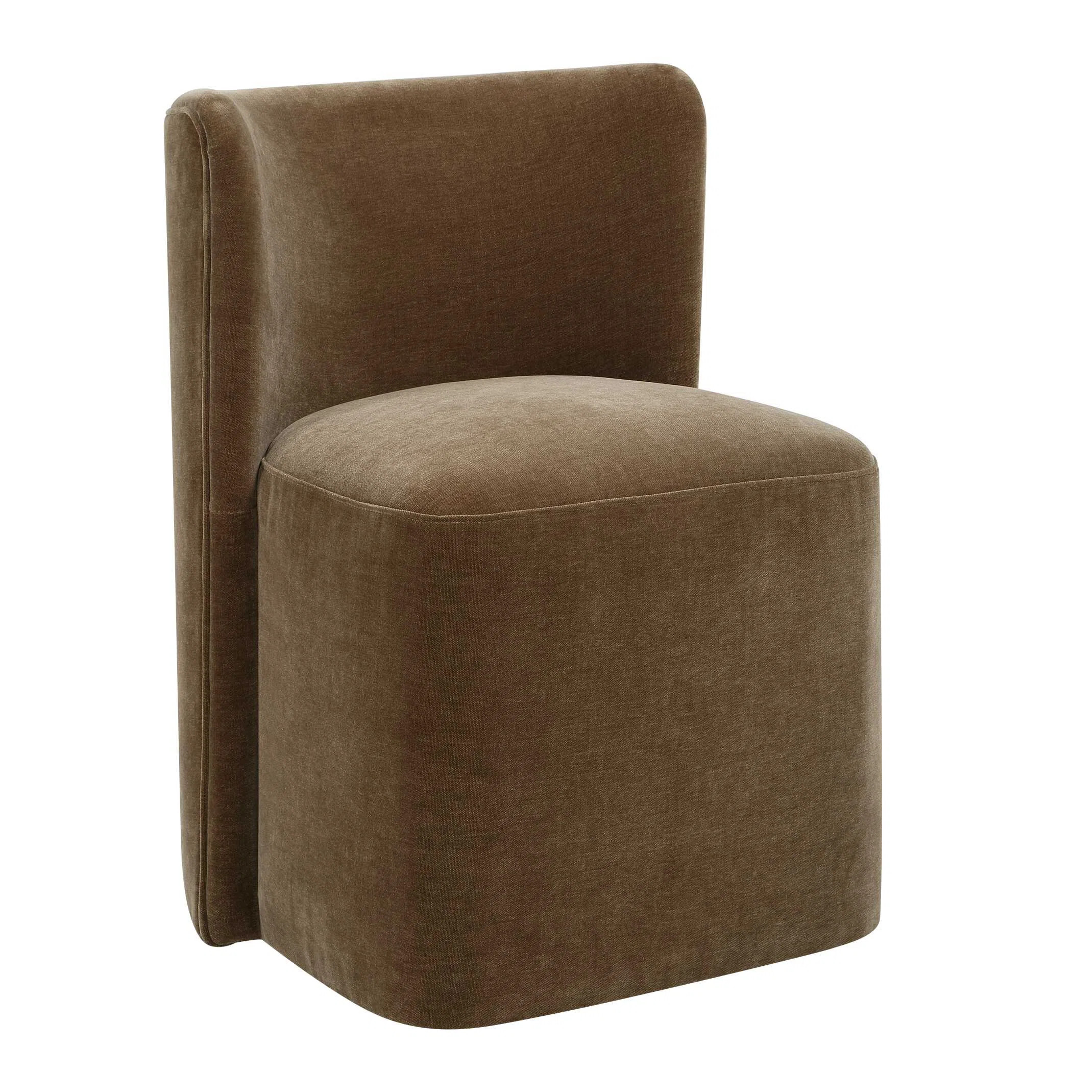 Uttermost Outlook Modern Velvet Dining Chair | Wayfair North America