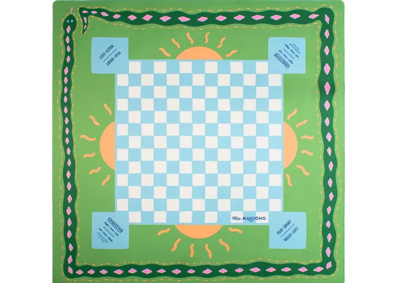 Oasis Mahjong Playing Mat | Etsy (US)