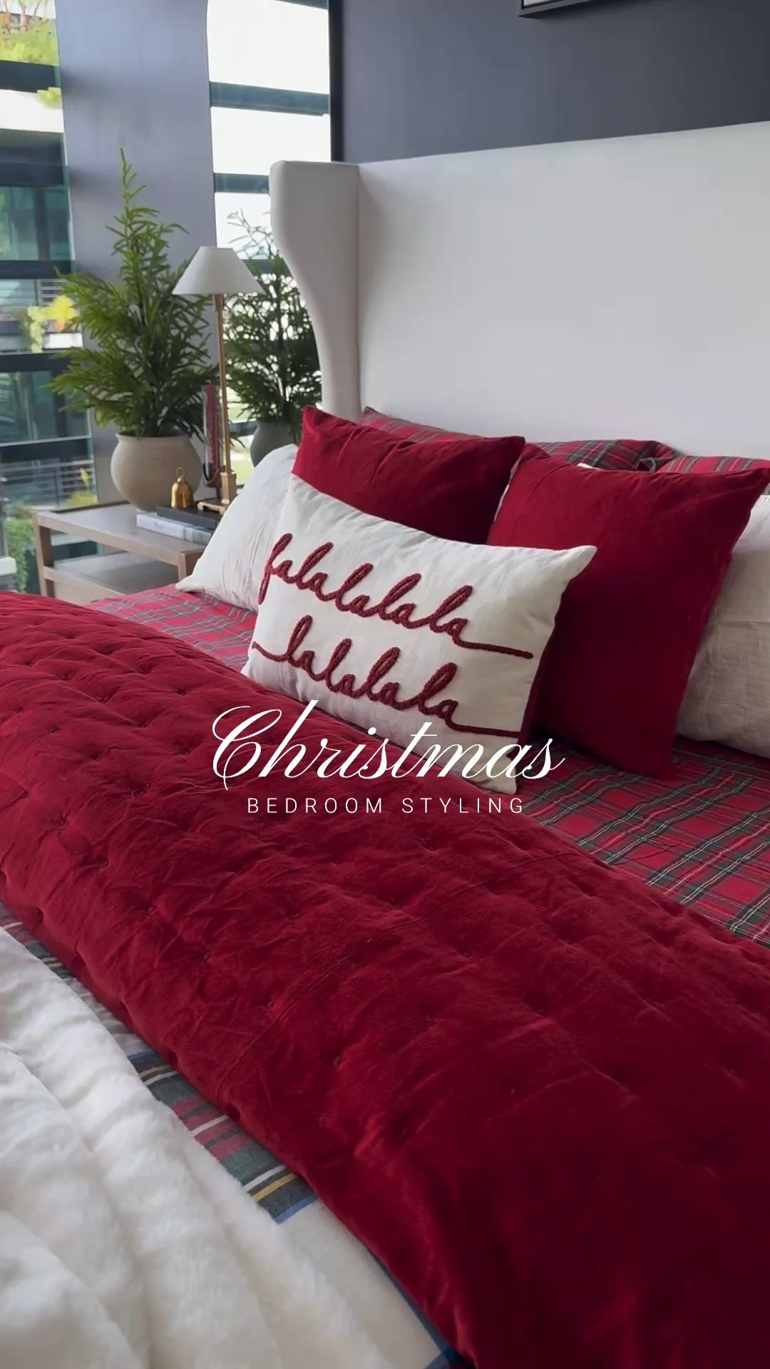 Cozy festive Christmas styling for the bedroom🎄♥️

#LTKStyleTip #LTKHome #LTKSeasonal