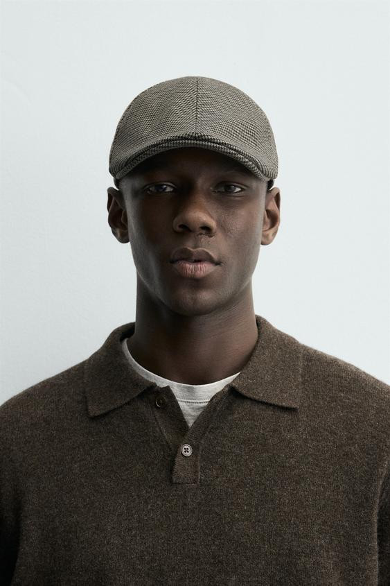 TEXTURED PLAID BERET | Zara US