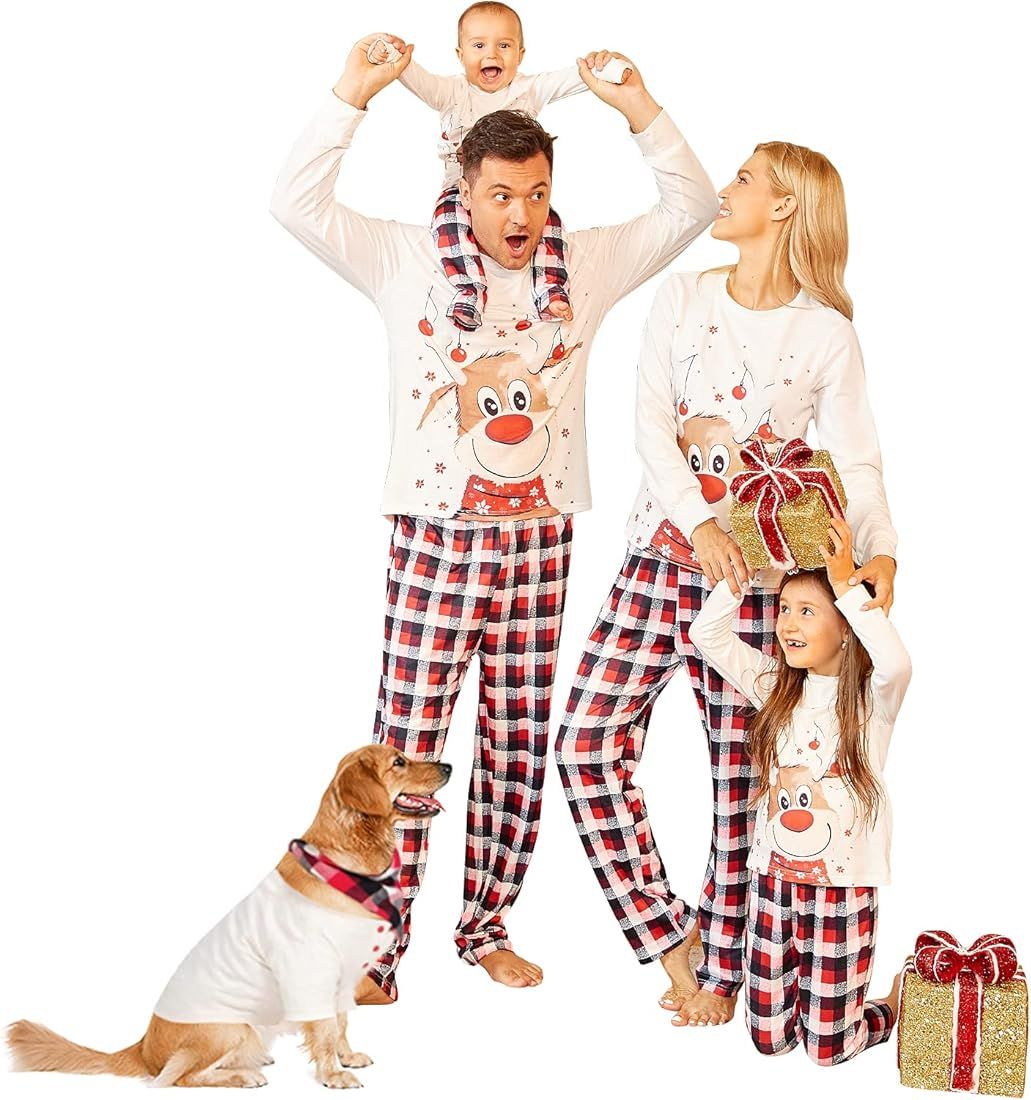 Matching Family Pajamas Christmas Sets, Matching Sets Christmas PJs for Family Pajamas | Amazon (US)