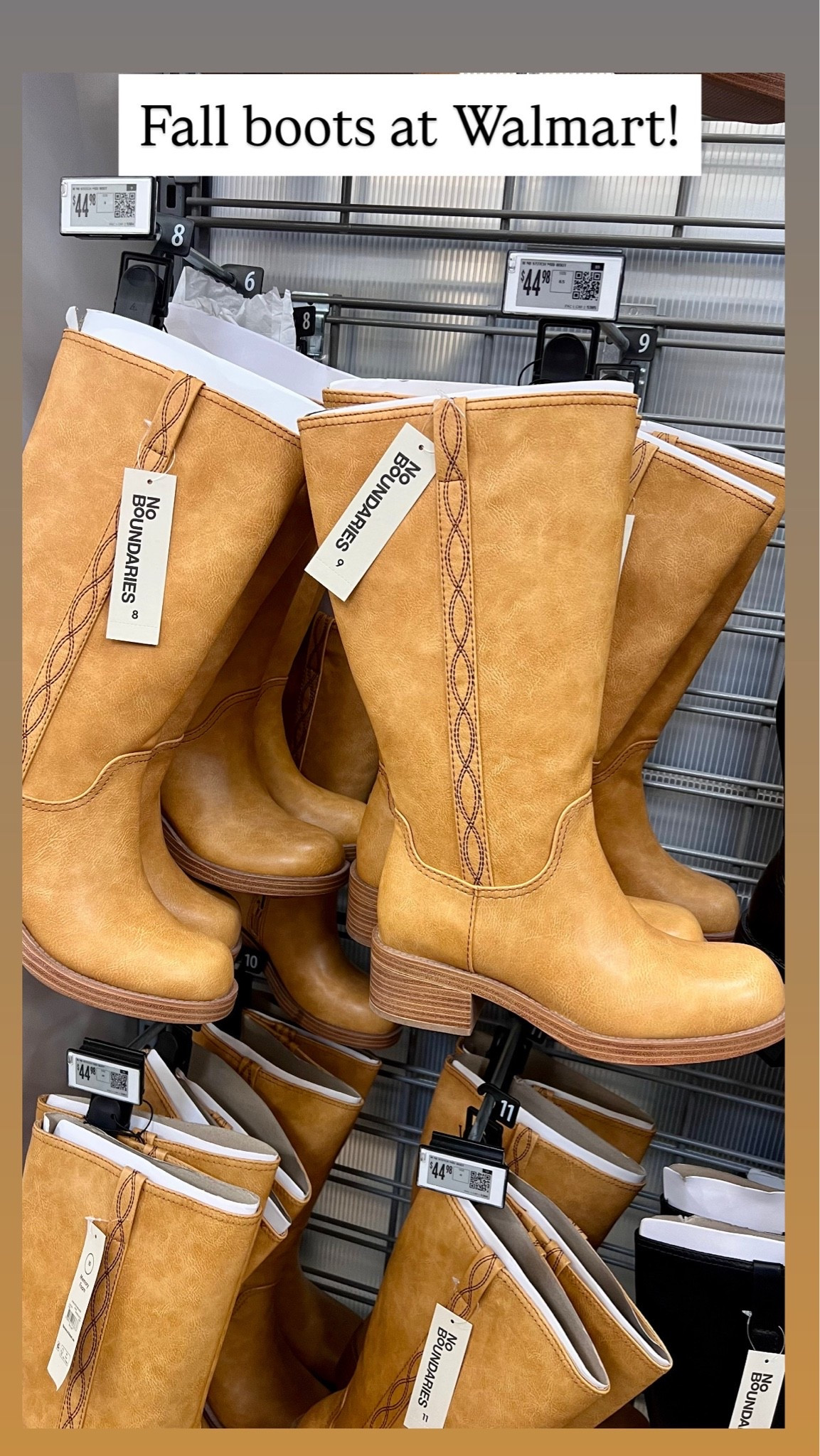Women’s Fall boots at Walmart!