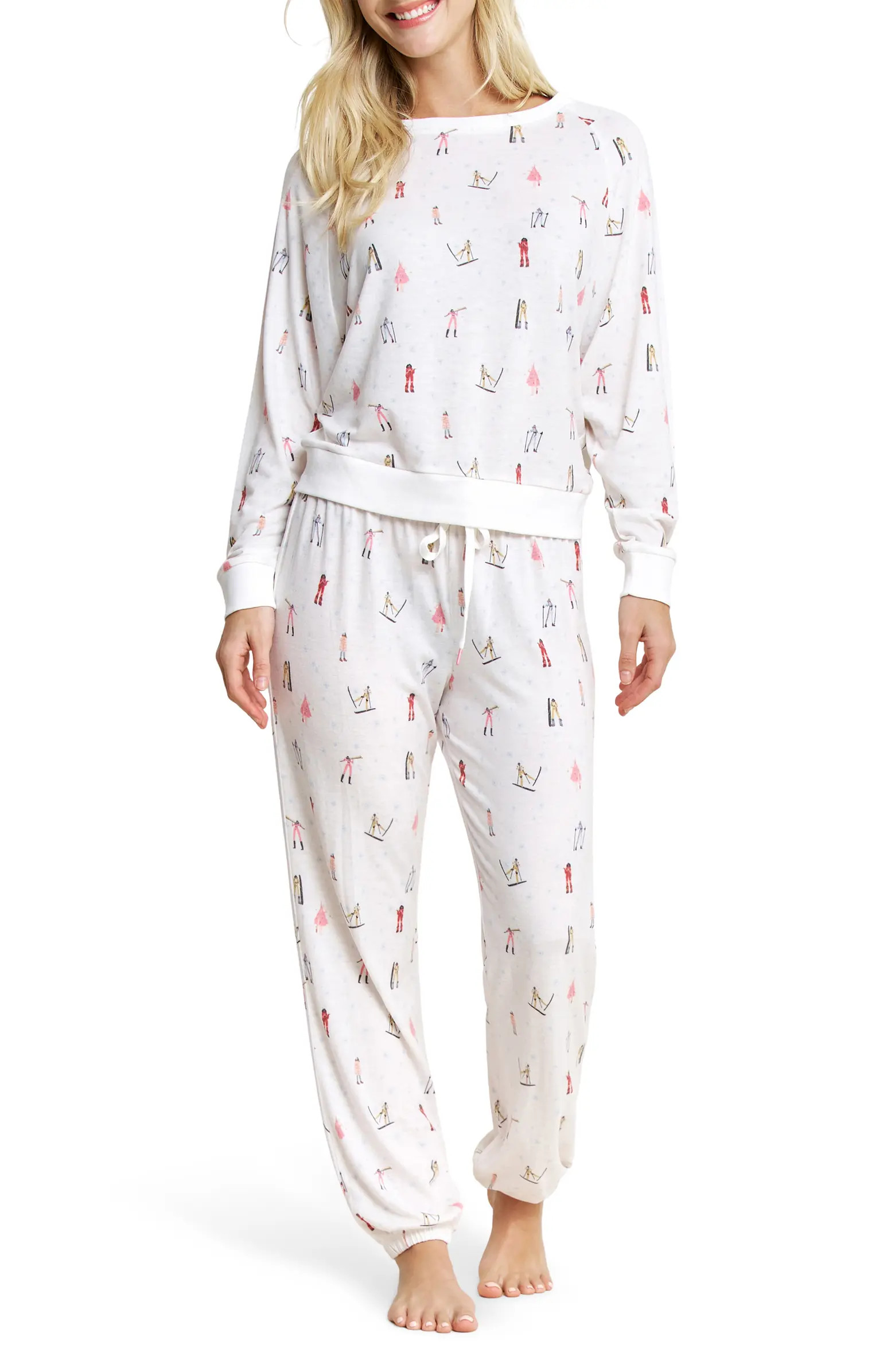 Star Seeker Brushed Jersey Pajamas | Nordstrom