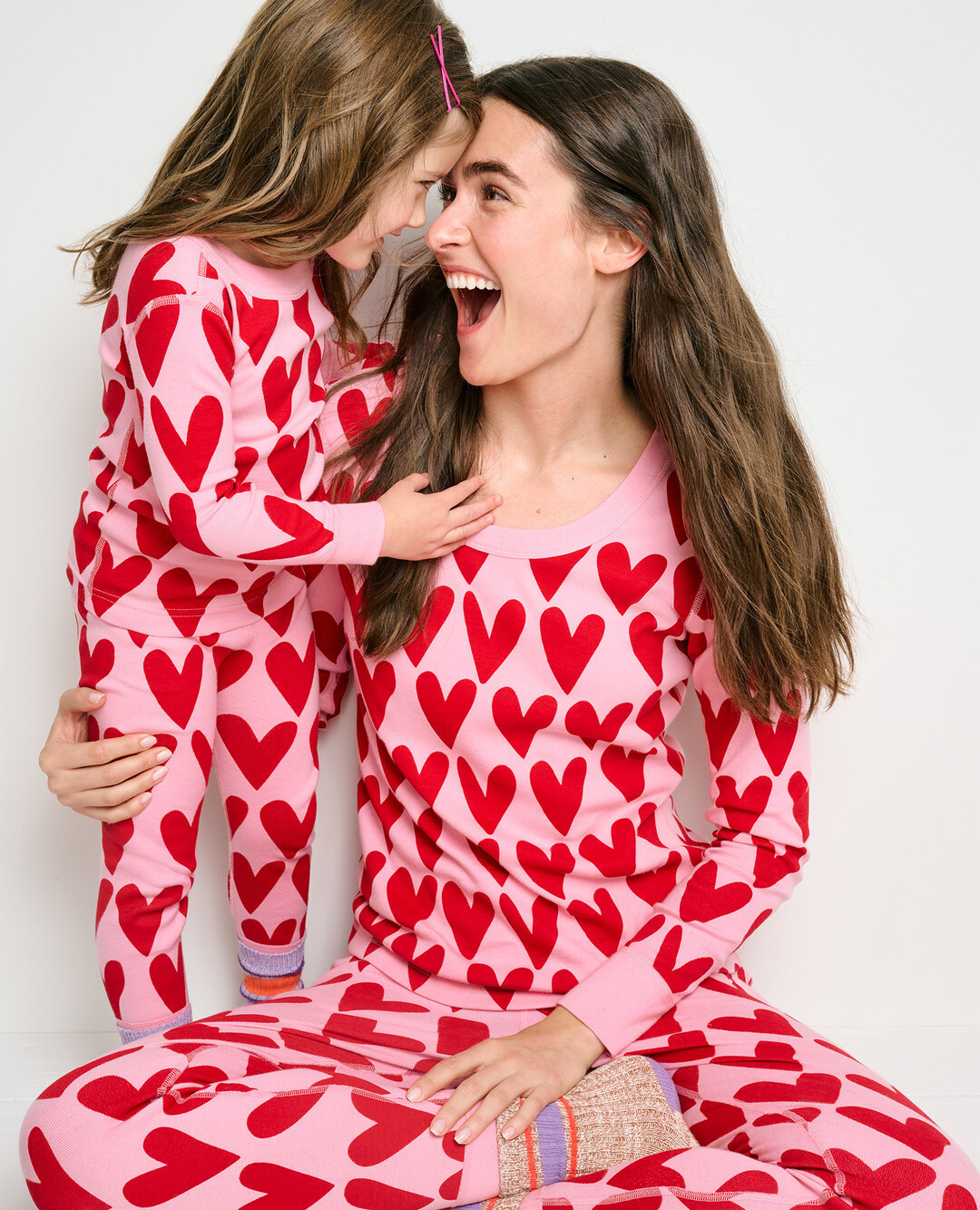 Hearts On Hearts Matching Pajama Set | Hanna Andersson