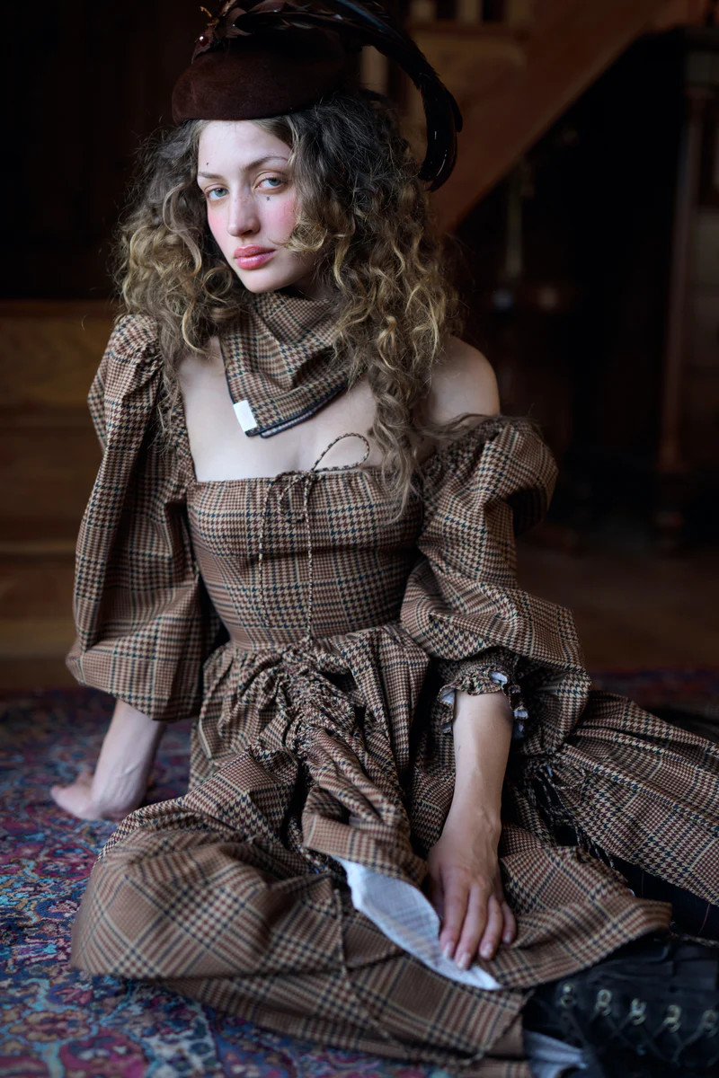 The Pheasant Romantics Dress | Selkie Collection
