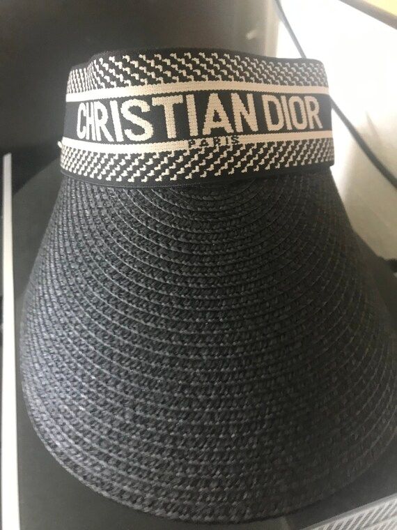 Dior Visor Christian Dior Sun Hat | Etsy | Etsy (US)
