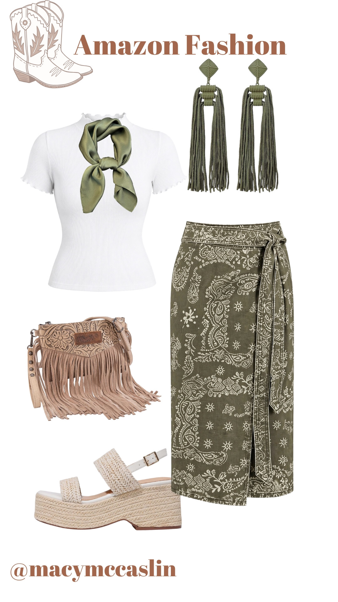 Embrace the western boho vibe with these chic Amazon finds. Perfect for a stylish day out! 🌵👢 

 #westernboho #AmazonFinds #LTKootd #LTKSeasonal #LTKSaleAlert