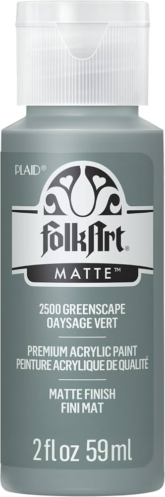 FolkArt Acrylic Paint in Assorted Colors (2 oz), 2500, Greenscape | Amazon (US)