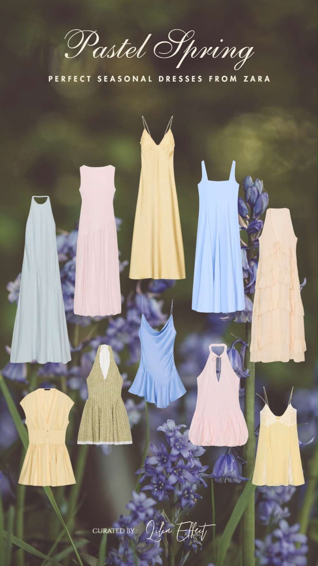 Pastel spring — perfect seasonal dresses from Zara 🌸 Soft hues, flowy silhouettes, and feminine details made for sunny days and sweet spring moments. ✨
 

 #LTKgrwm #LTKootd