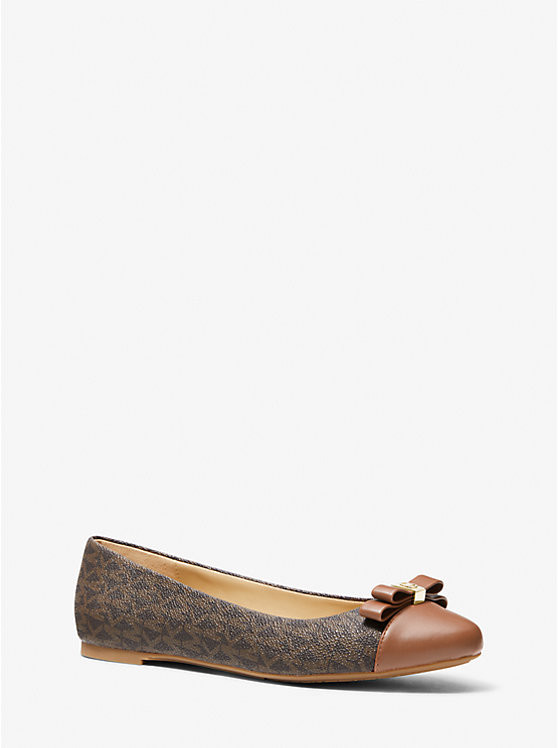 Andrea Logo Ballet Flat | Michael Kors US