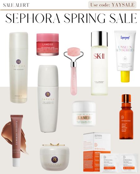 Sephora Spring Sale - my go to skincare favorites

Use cow YAYSALE

#LTKbeauty #LTKxSephora #LTKsalealert