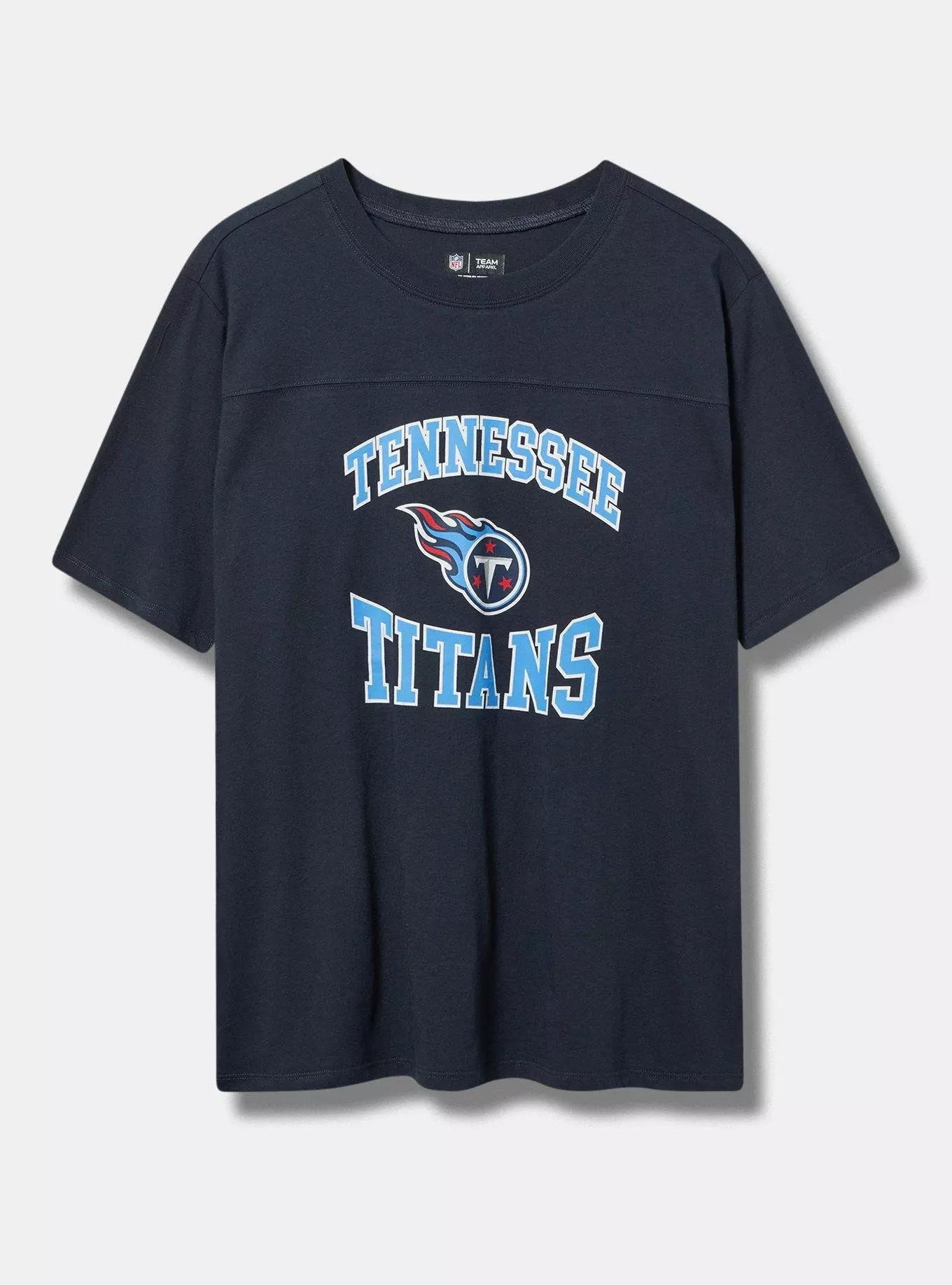NFL Tennessee Titans Classic Fit Cotton Yoke Tee | Torrid (US & Canada)