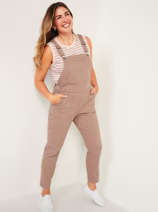 O.G. Straight Pop-Color Jean Overalls for Women | Old Navy (US)