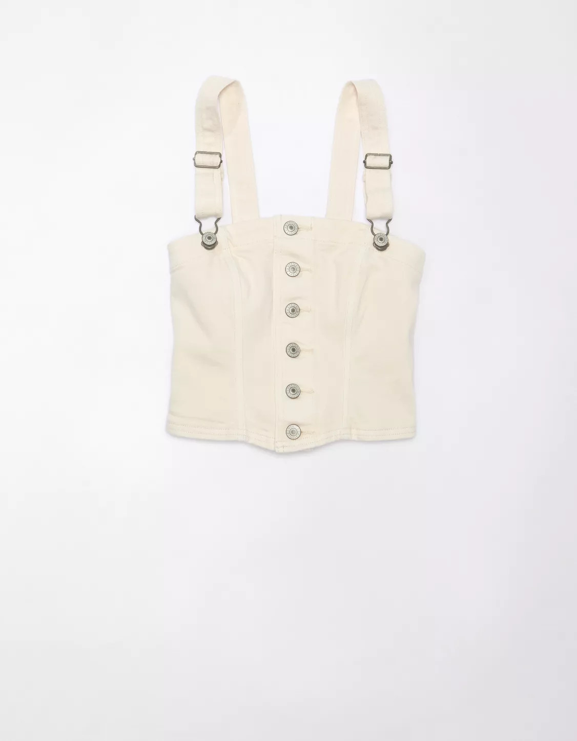 AE Cropped Denim Tank Top | American Eagle Outfitters (US & CA)