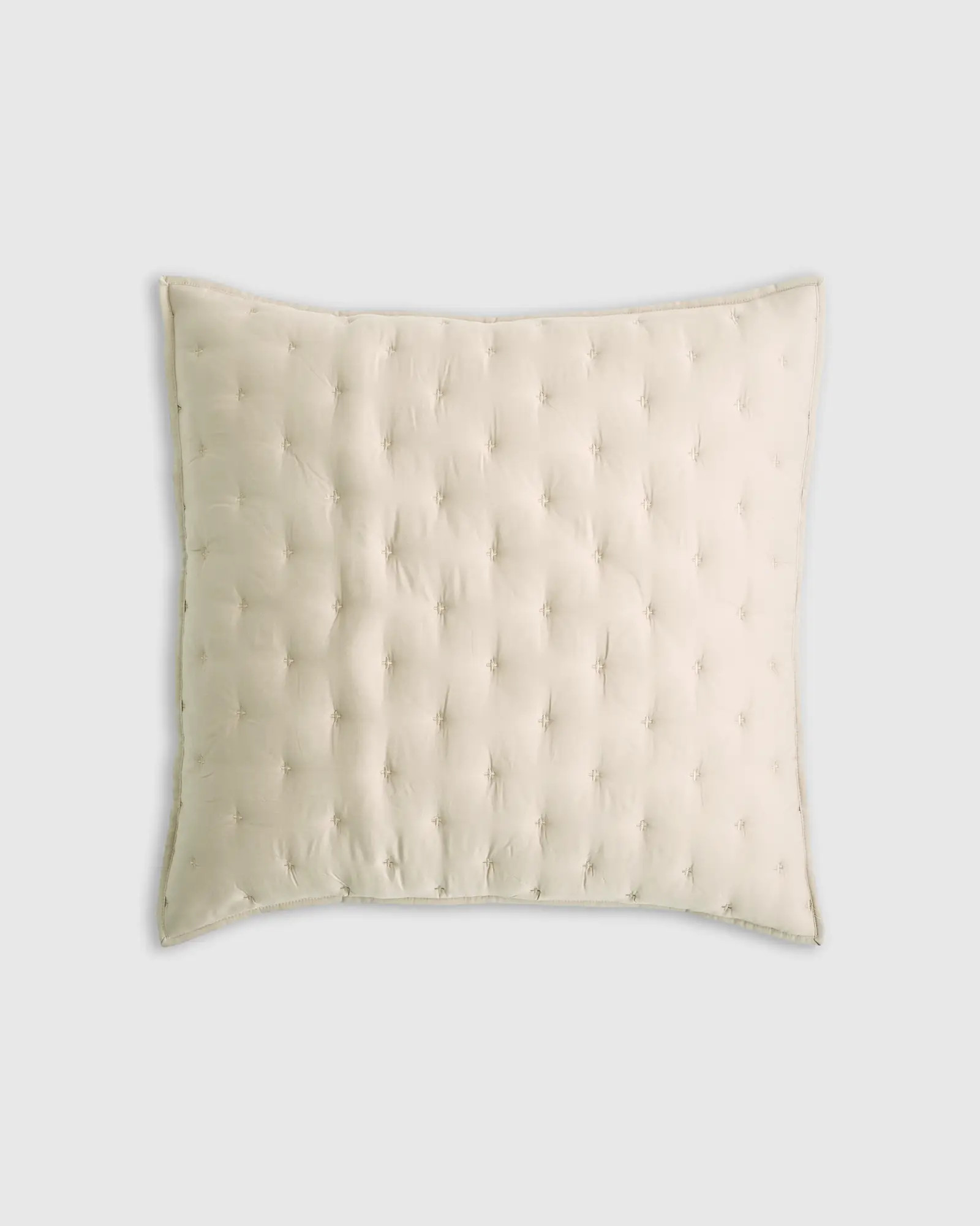 Bamboo Dream Quilted Euro Sham | Quince