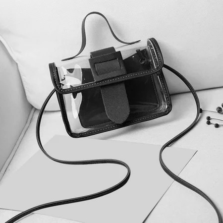 Clear Crossbody Purse Bag Clear Purse Gift for Women Clear Crossbody Bag Cute for Sports Concert Prom Party Present Stadium Approved for Concerts Festivals | Walmart (US)