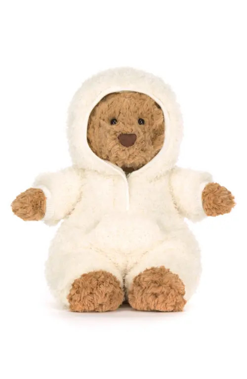 Jellycat Bartholomew Bear All-in-One Outfit Plushie in Brown at Nordstrom | Nordstrom