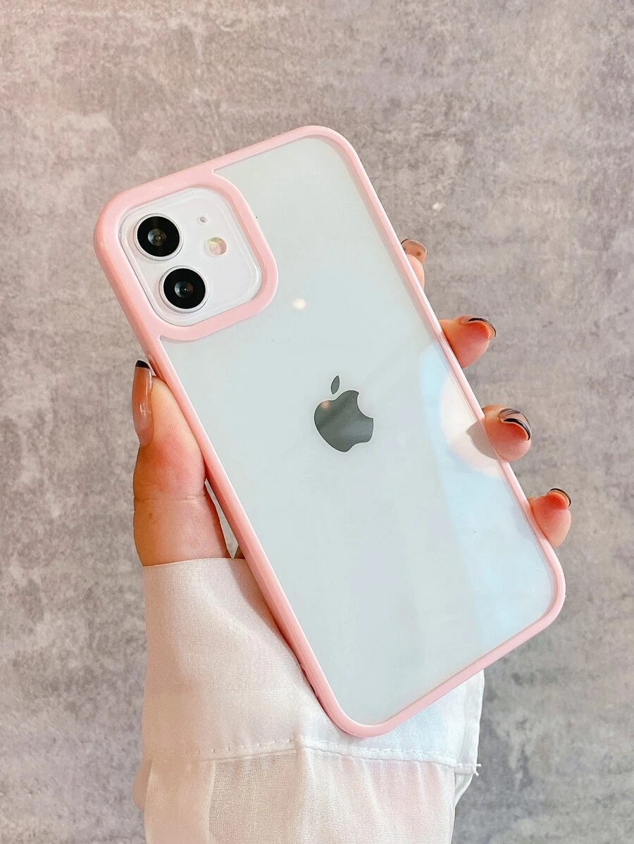 Contrast Frame Phone Case | SHEIN