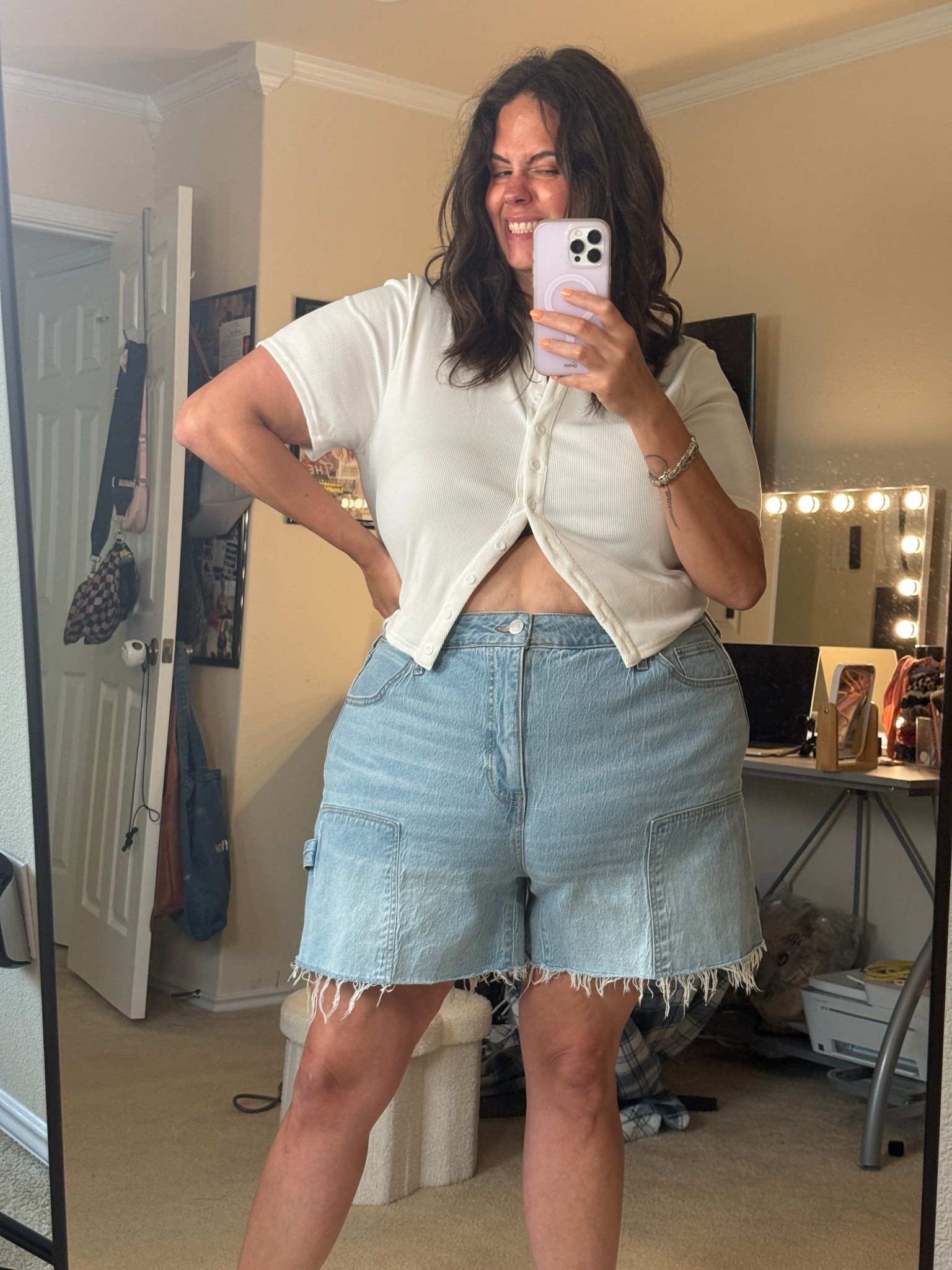 Did you see these plus size shorts from Walmart? 

#LTKPlusSize #LTKSummerEdit