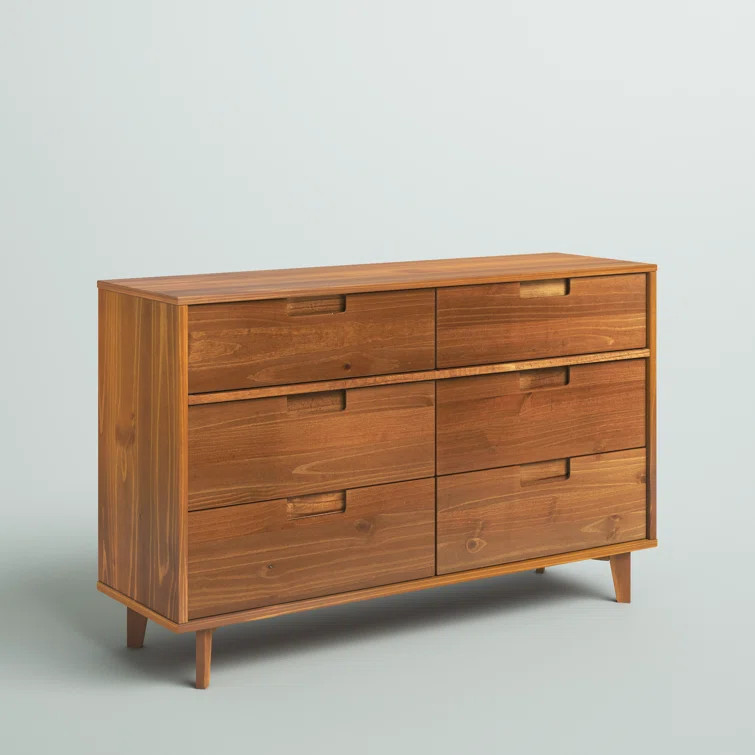 Helmick 6 Drawer 52'' W Dresser | Wayfair North America