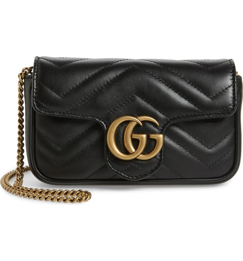 Gucci Supermini GG Marmont 2.0 Matelassé Leather Shoulder Bag | Nordstrom
