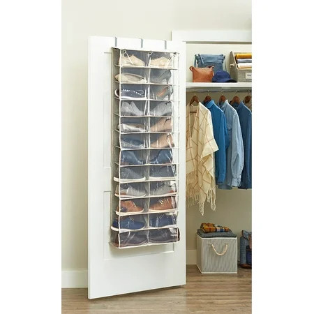 Better Homes & Gardens® Charleston Collection 24 Shelf Over the Door Shoe Organizer | Walmart (US)