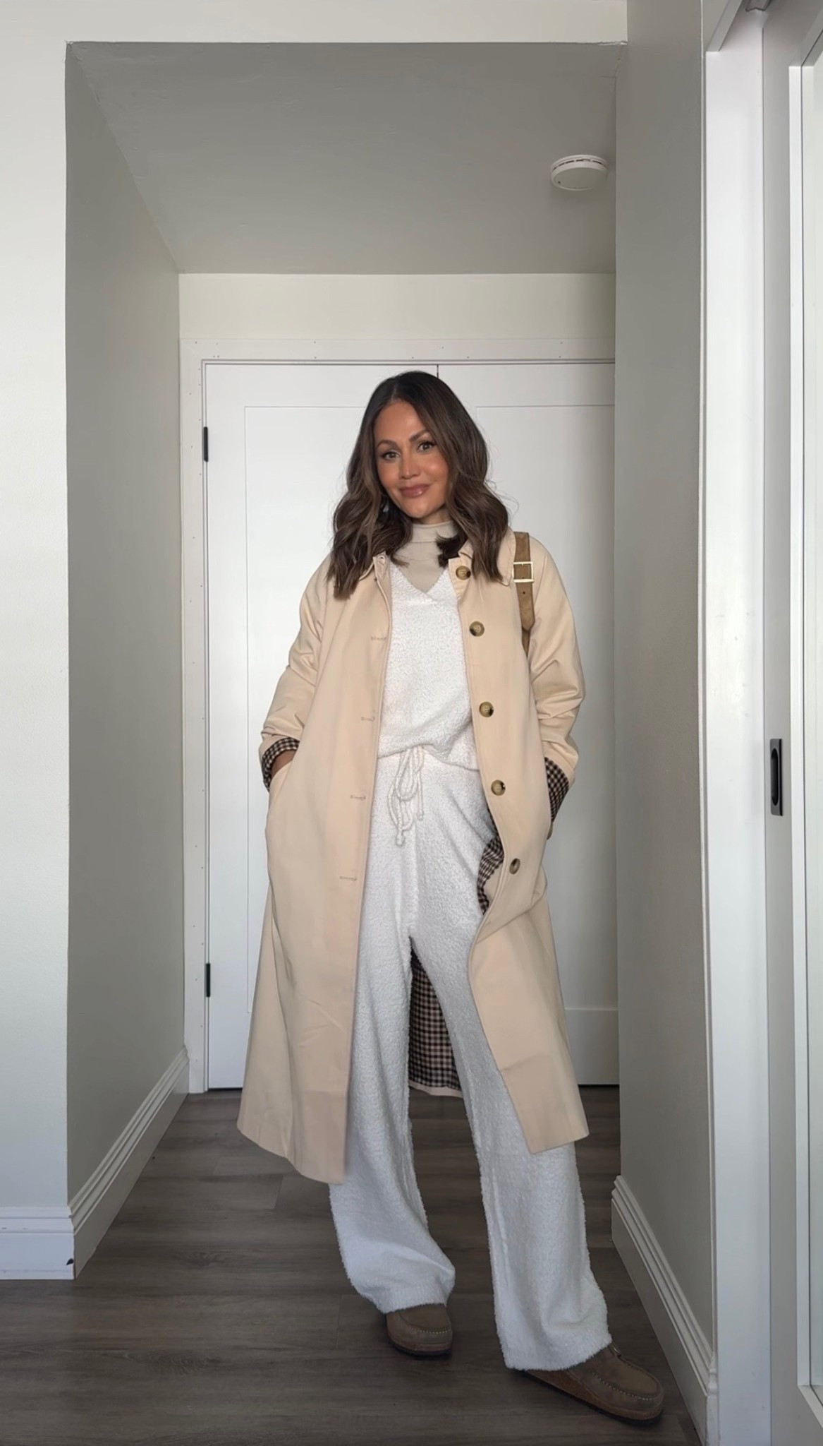 Stay cozy and stylish with this fall, trenchcoat, and lounge set!

#LTKCyberWeek #LTKHoliday