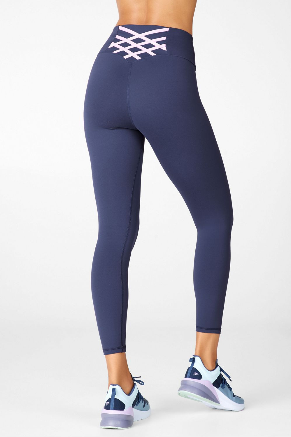 Kessler High-Waisted Strappy 7/8 | Fabletics