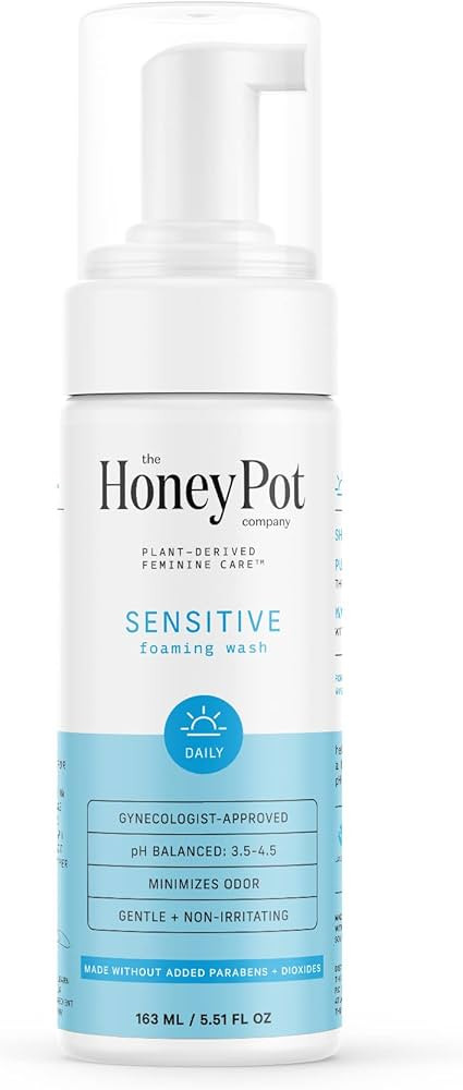 The Honey Pot Company - Sensitive Feminine Wash - Herbal Infused - PH Balanced Plant Based Natura... | Amazon (US)