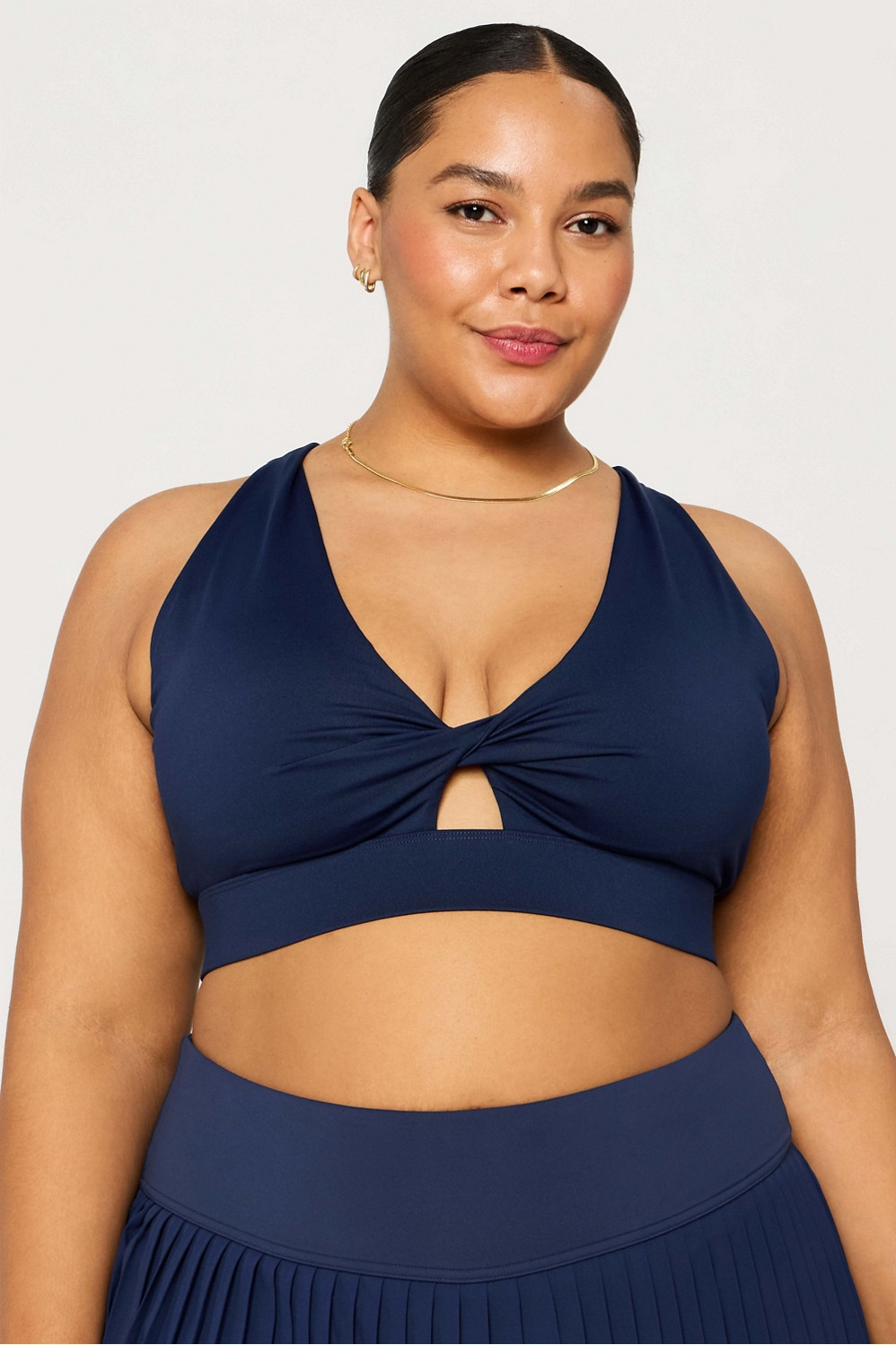 Oasis Twist Medium Impact Sports Bra | Fabletics - North America