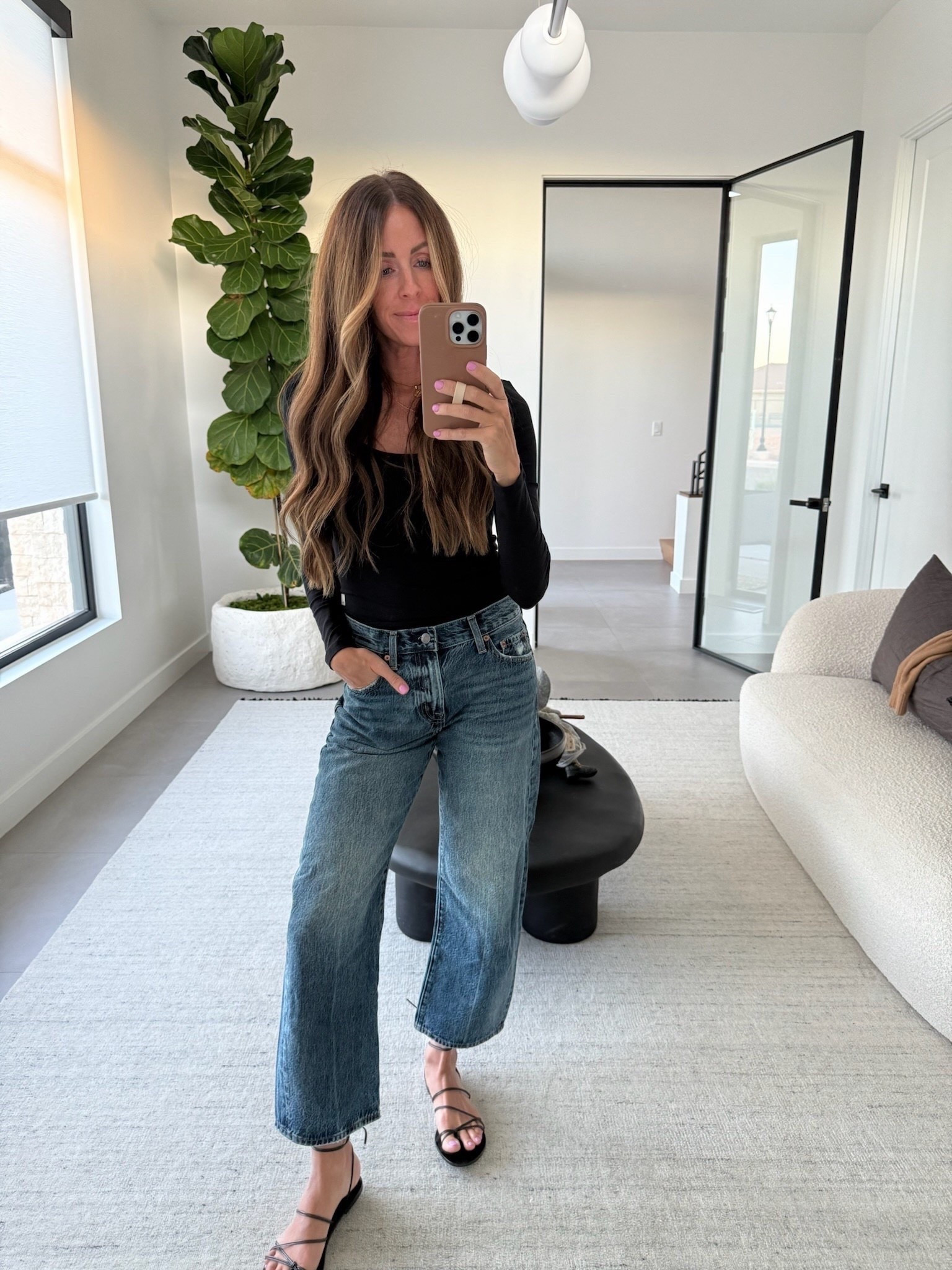 Can't go wrong with a classic black scoop tee!

#LTKSeasonal #LTKootd #LTKmomlife