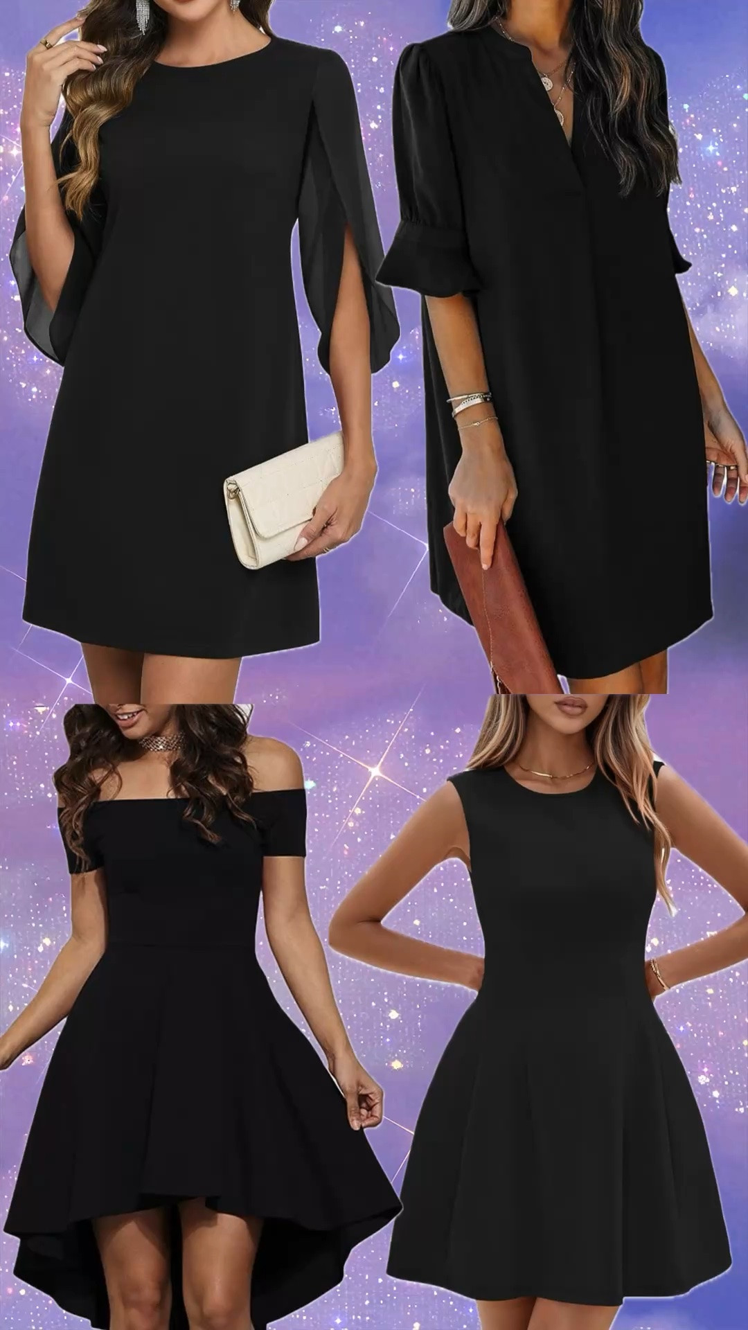 Black cocktail dresses on Amazon. 

Fall outfits, fall wedding guest dresses, fall dresses, date night dresses.

#LTKWedding #LTKSeasonal