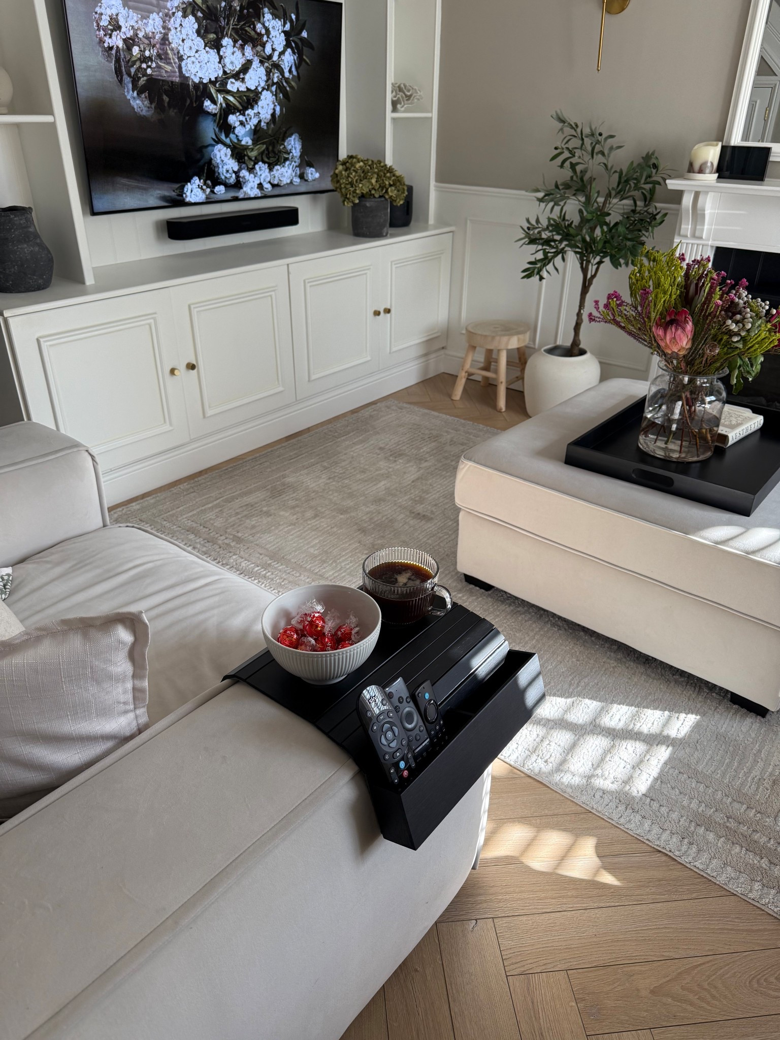 Sofa arm tray 

#LTKuk #LTKgiftguide #LTKhome