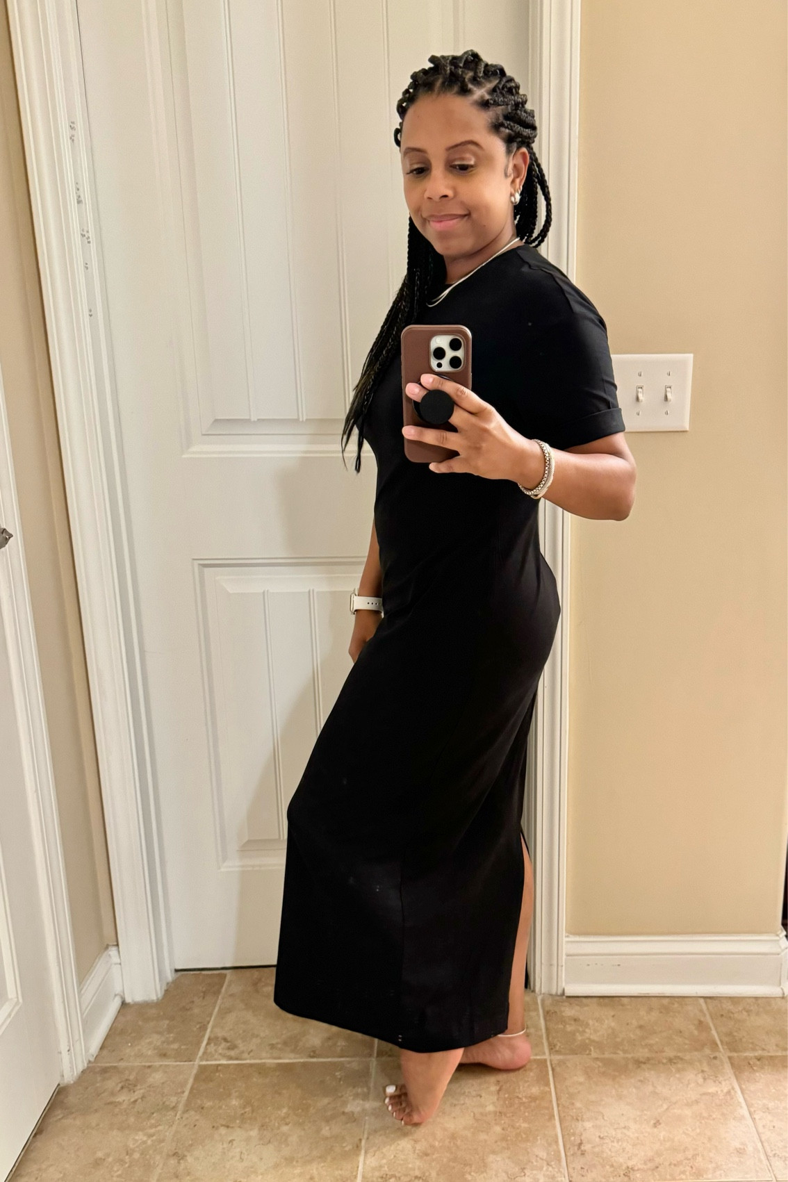 H&M now has the most perfect T-shirt dress available under $20!
It is a lightweight, cotton/viscose blend with tiny bit of stretch. 
Available in black and a neutral beige.

#LTKStyleTip #LTKFindsUnder50 #LTKTravel