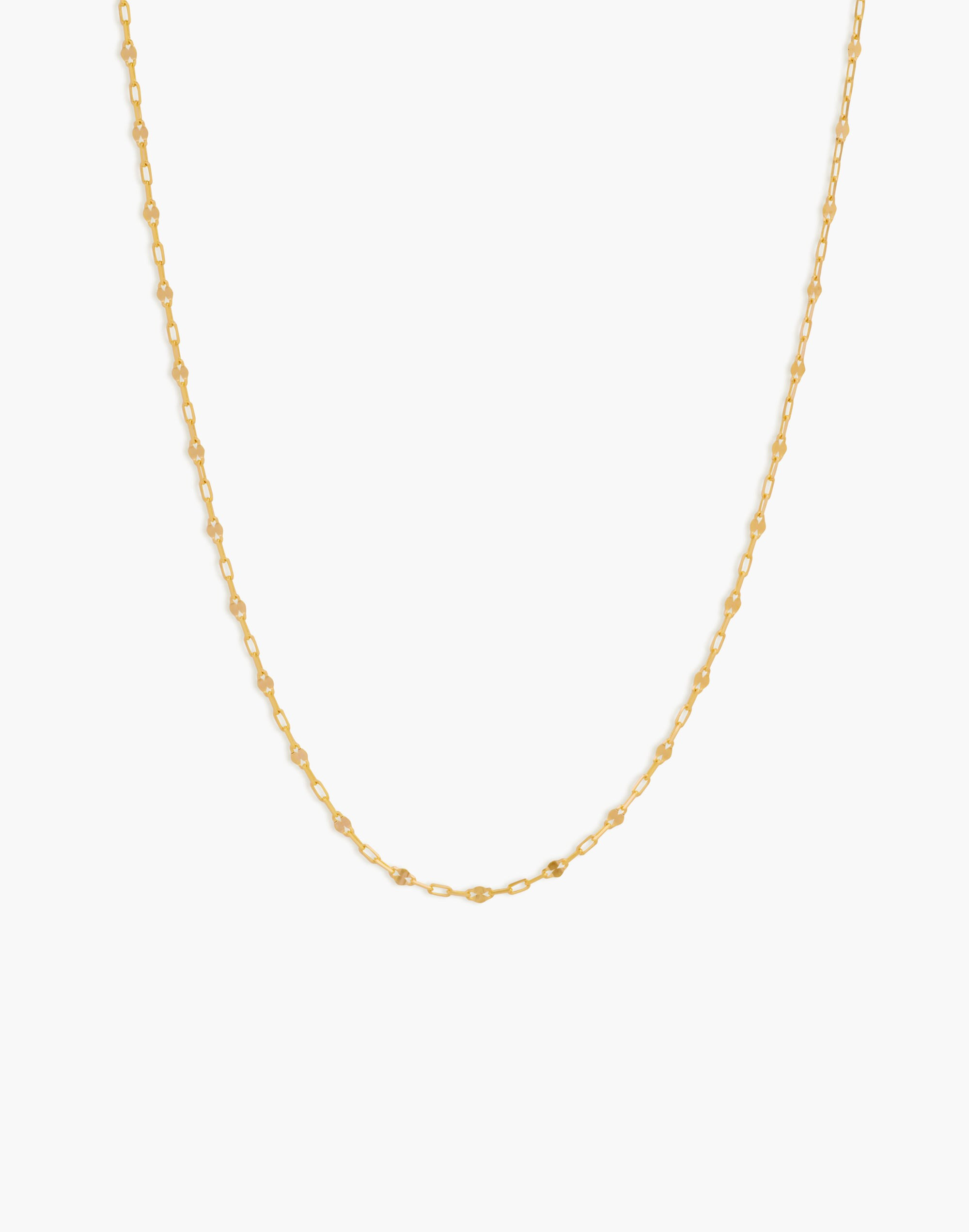 Kinn Studio&trade; Diamond Cut Rolo Chain Neck | Madewell