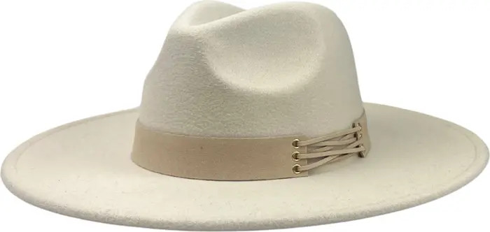 MARCUS ADLER Wide Brim Felt Panama Hat | Nordstromrack | Nordstrom Rack