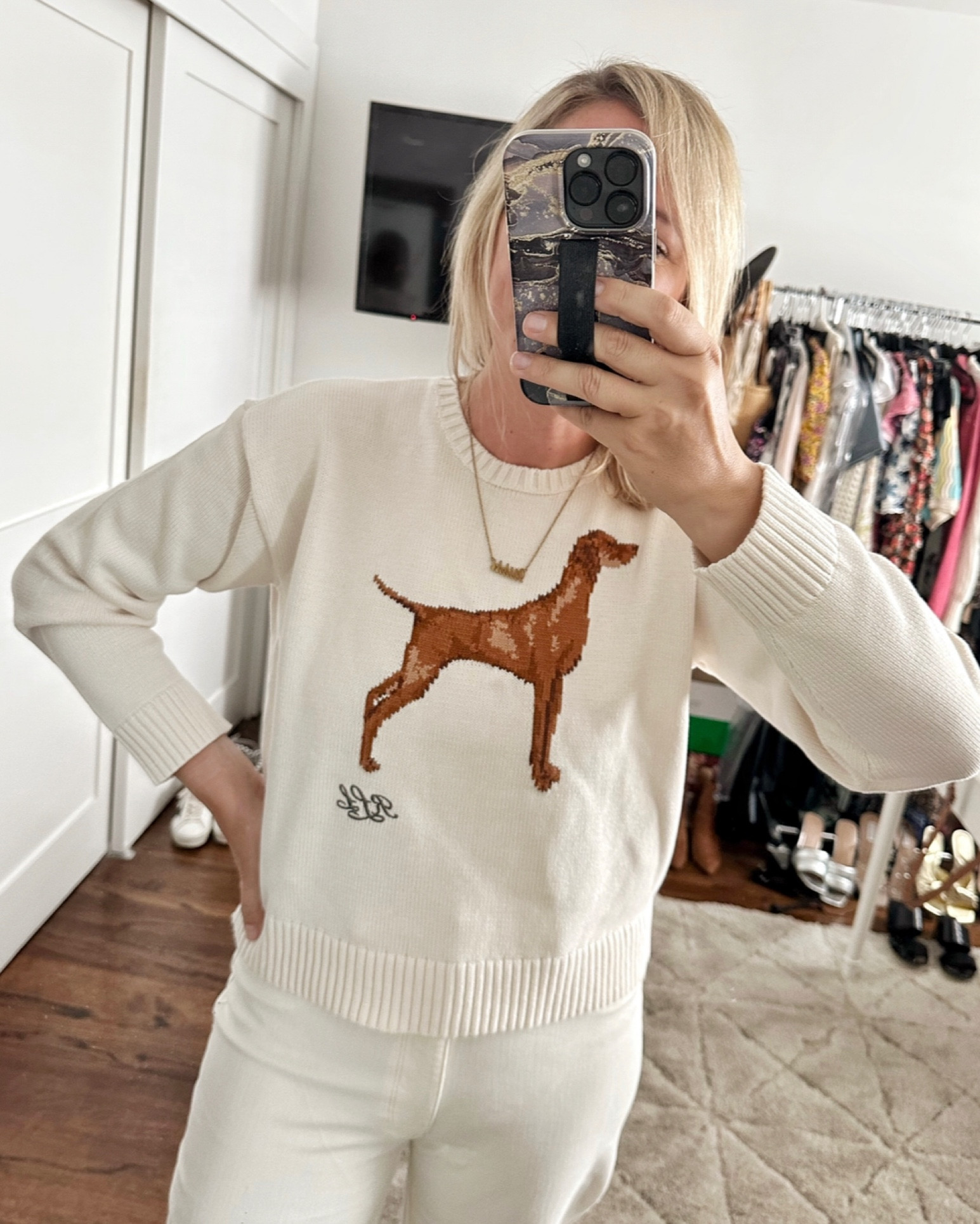 Cute little Ralph Lauren Vizsla sweater is currently on sale with code FRIEND. Size up!


#LTKSeasonal #LTKsalealert