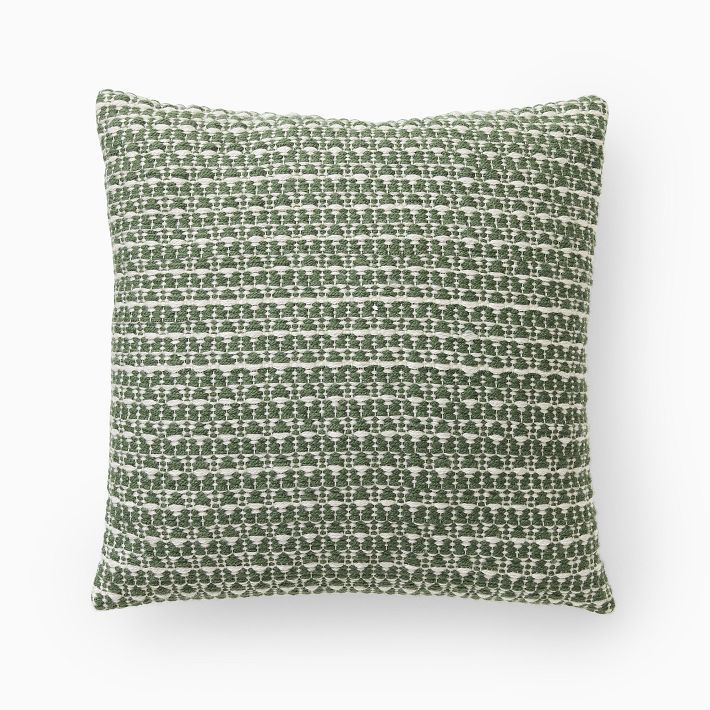 Outdoor Geo Texture Pillow | West Elm (US)