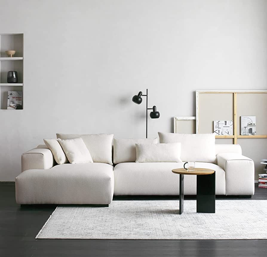Acanva Modern Minimalist Sofa with Extra Deep Seats Amazon Finds Amazon Deals Amazon Sales | Amazon (US)