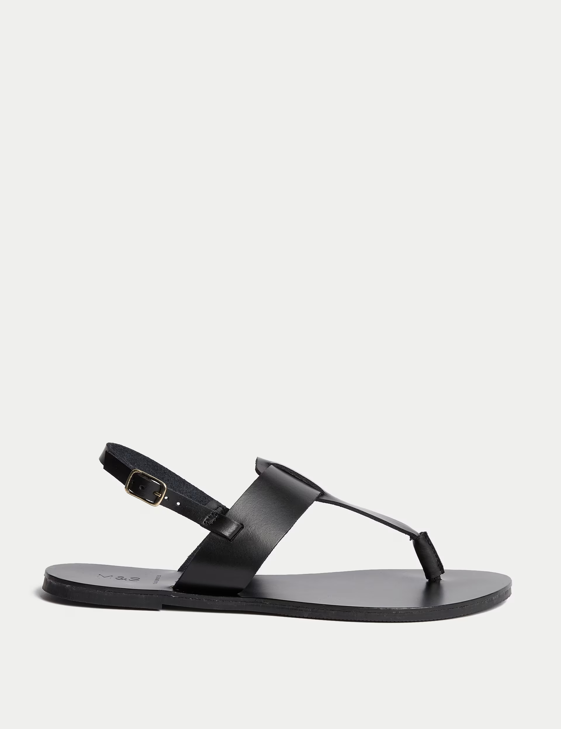 Leather Ankle Strap Toe Thong Sandals | Marks & Spencer (UK)