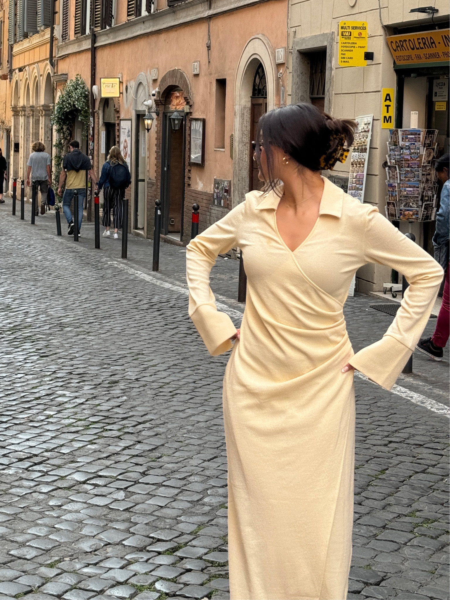 European summer dress