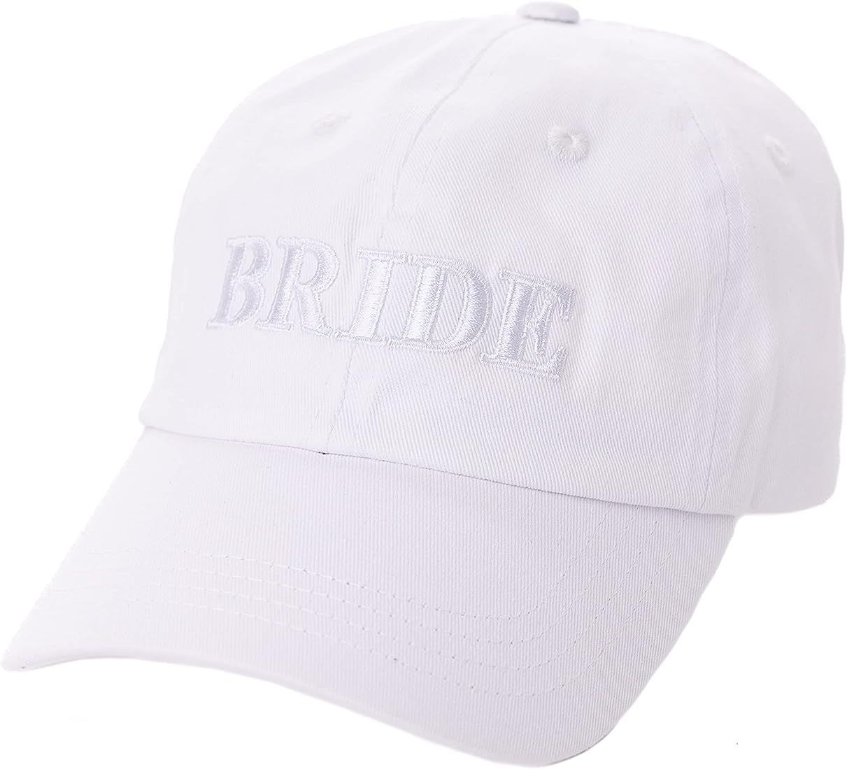 FESTA VIDA Baseball Cap for Bridal and Bachelorette Parties; Pool & Beach Hat; Cute Hats for Brid... | Amazon (US)