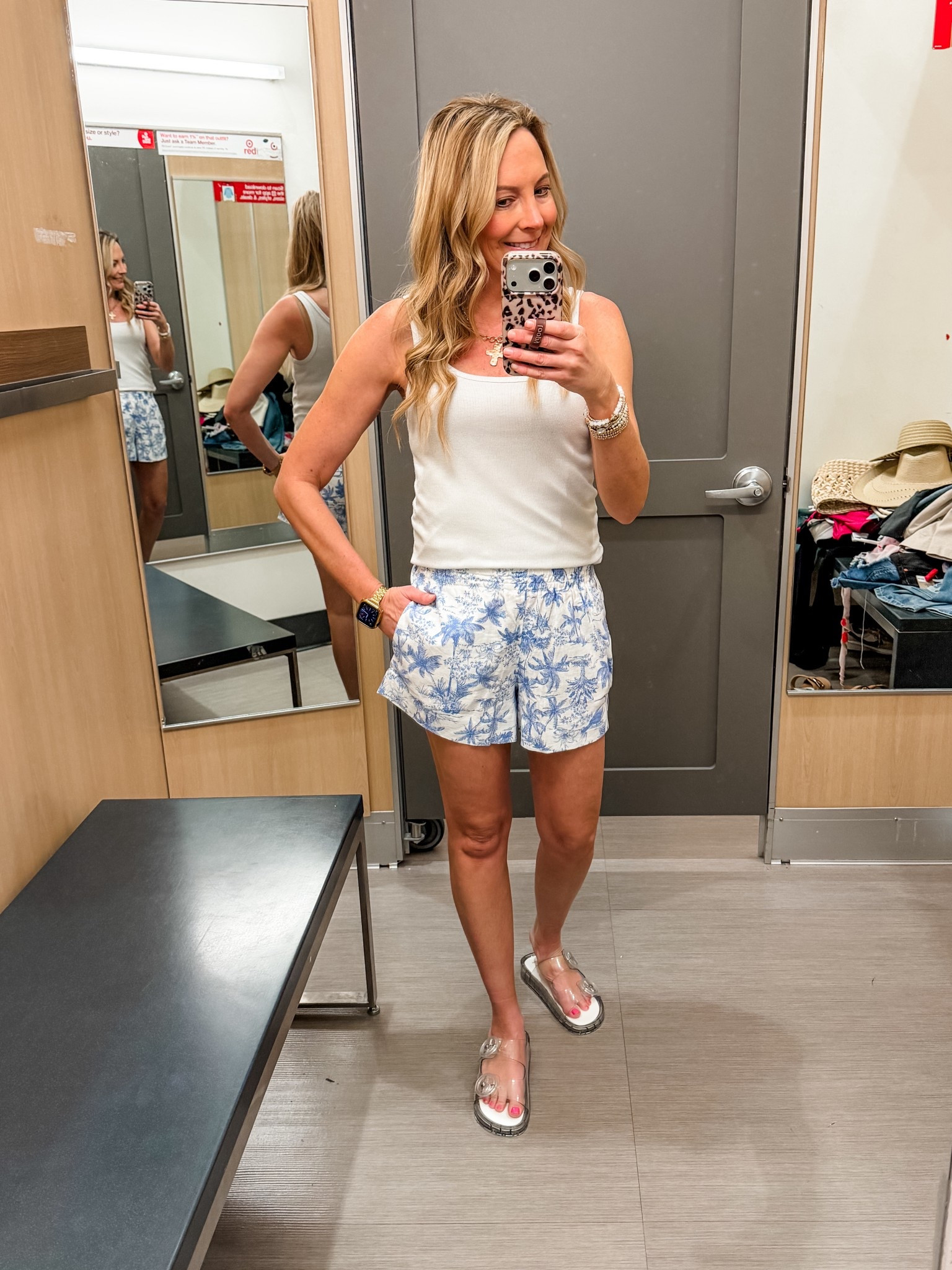 I’m obsessed with these linen short! These are perfect for Spring and Summer. I’m wearing a small in the shorts and top. 

Shorts | casual shorts | Target | linen shorts | travel | vacation outfit | resort wear | beach outfit | summer outfit | spring outfits | spring break | @Target 



#LTKootd #LTKmomlife #LTKgrwm