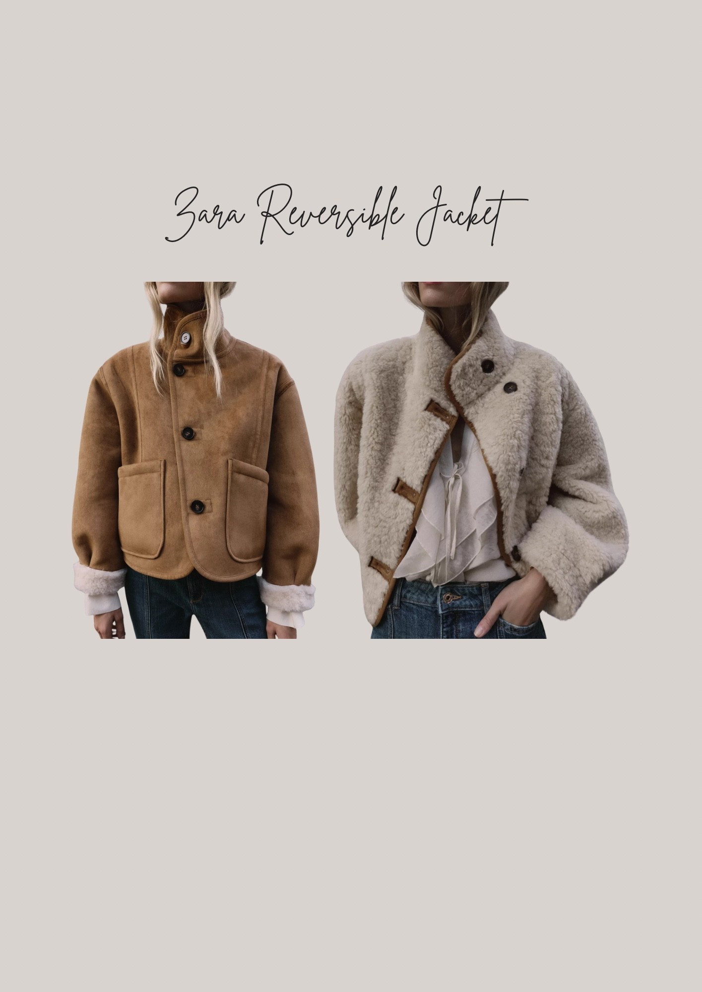 Zara Autumn Reversible Jacket 



#LTKFashionMonth #LTKautumn #LTKuk