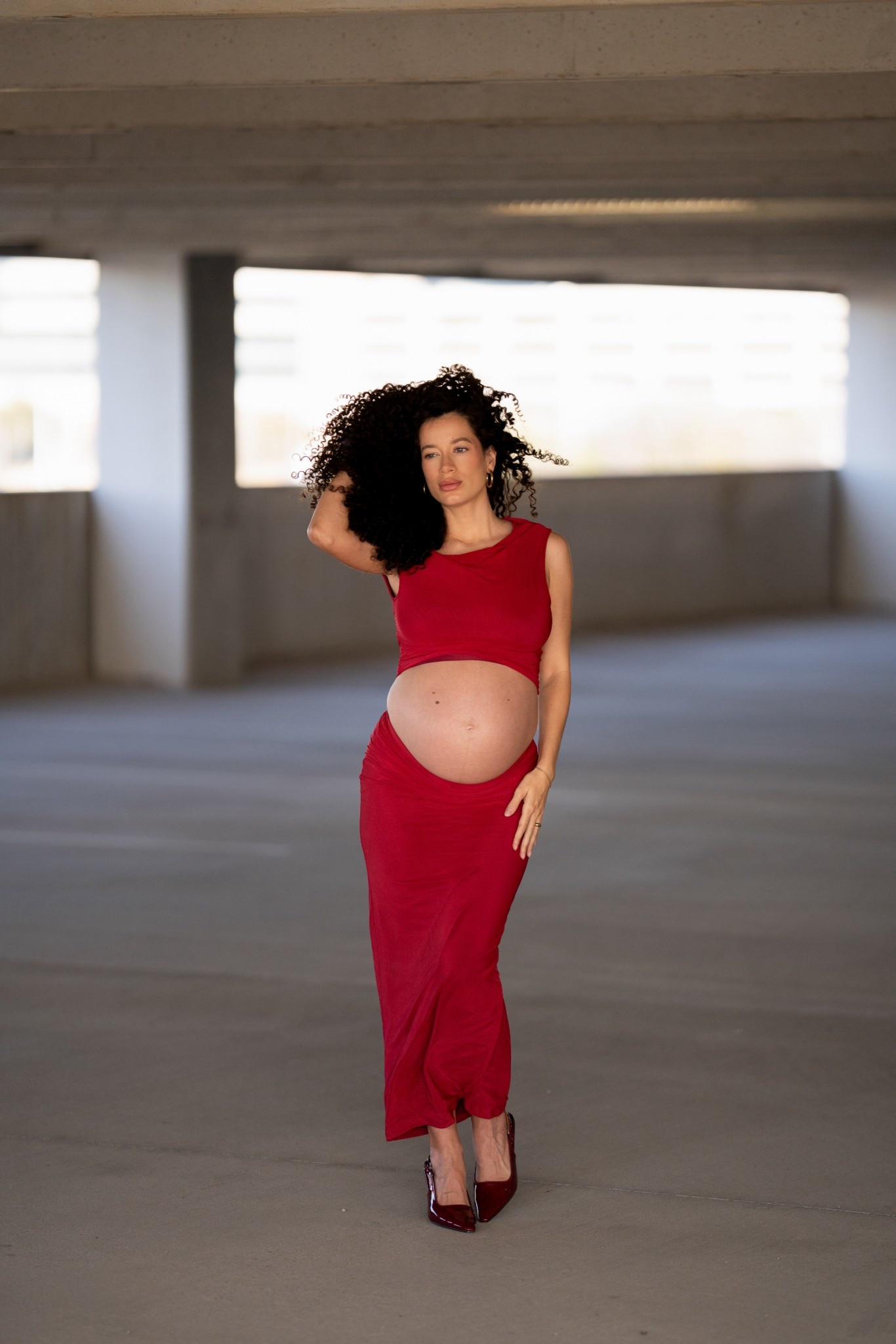 Red moment wearing a medium. Perf for the bump ♥️🙌 #amazonfinds 

#LTKmomlife #LTKootd