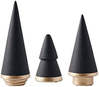Amazon.com: KiaoTime Halloween Simple Elegant Ceramic Christmas Tree Tabletop Counter Centerpiece... | Amazon (US)