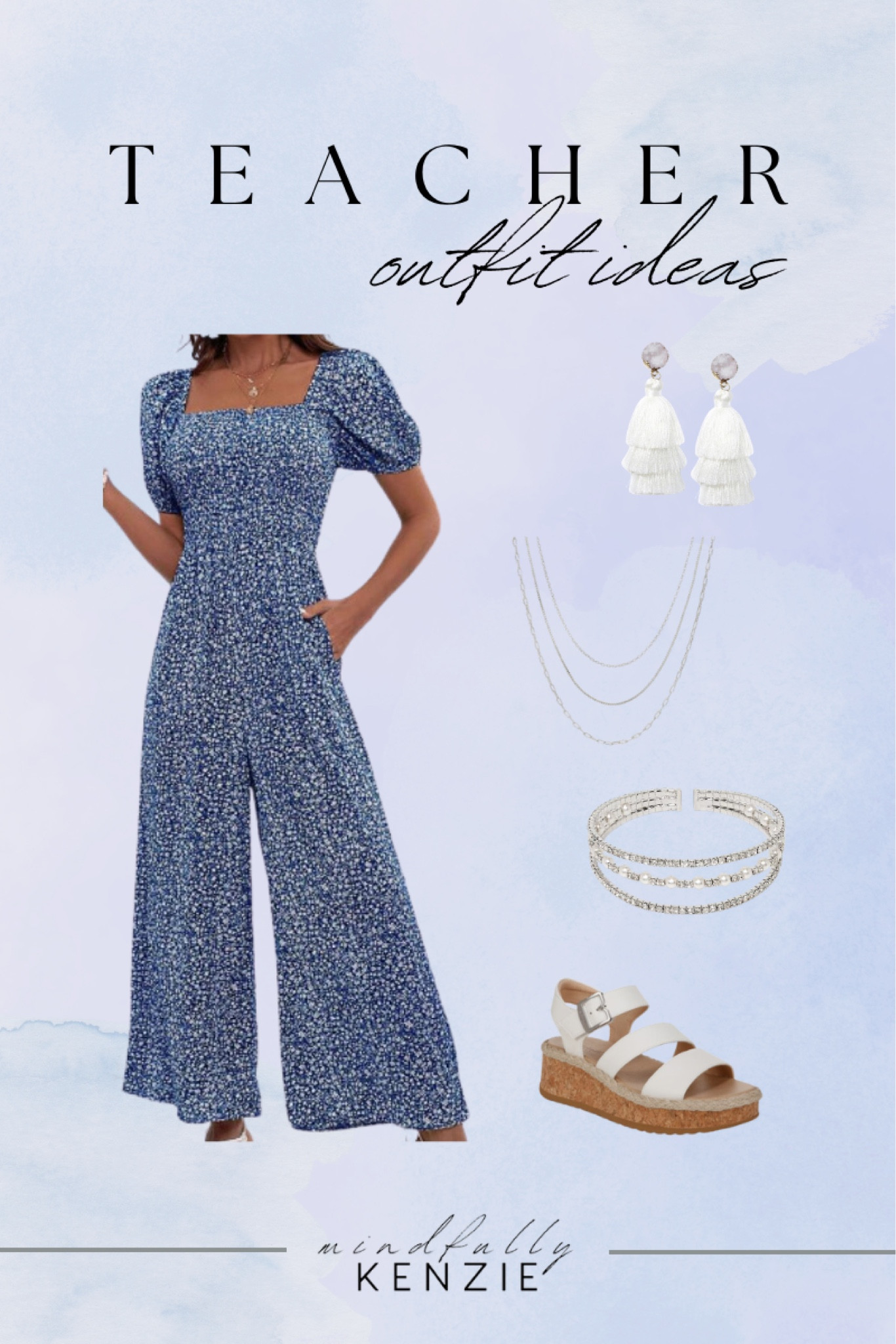 Spring Teacher Style

Spring outfit  spring style  teacher outfit  teacher fashion  wedges  blue jumpsuit  tassel earrings  silver jewelry

#LTKstyletip #LTKSeasonal #LTKfindsunder100